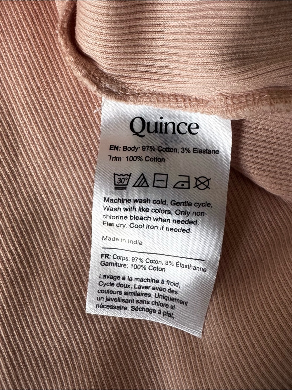 Quince Women’s Mixed Media Puff Sleeve Top - Picture 5 of 7